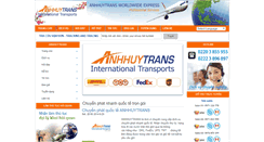 Desktop Screenshot of anhhuytrans.com